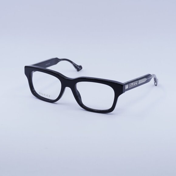 🕶️ New Gucci GG1731O 001 Eyeglasses - Shiny Black Frame - Picture 1 of 10